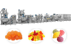 600kg/h Gummy production line manufacturer