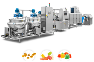 80kg/H Gummy (Jelly) candy processing machine manufacturer