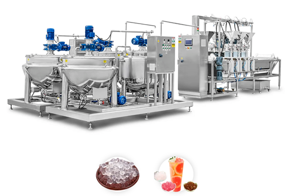 Automatic Popping boba production line manufacturer