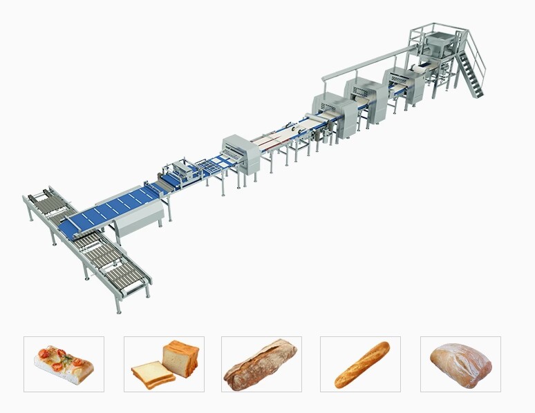 Fully automatic toast production line manufacturer