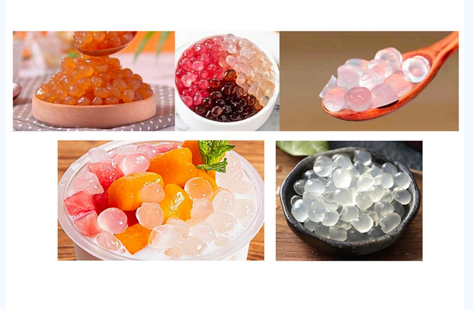 Konjac Ball, also known as Agar Konjac Ball, is a type of food product made from agar and konjac.They are commonly found in milk tea, jellies, ice creams, and other desserts and beverages, enhancing the diversity and texture of these products.