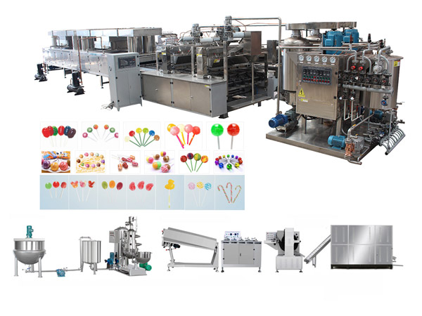 Lollipop making machine