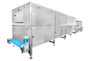 Lollipop candy cooling machine