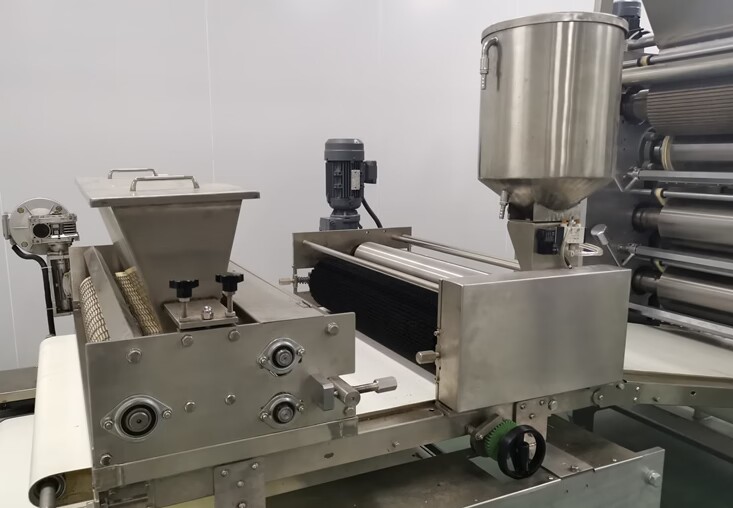 Swiss cake production line technical features: