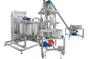 Syrup Gel Weighing Mixing System of gummy making machine