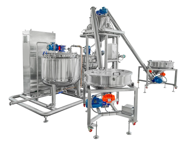 Syrup And Gel Weighing And Mixing System 