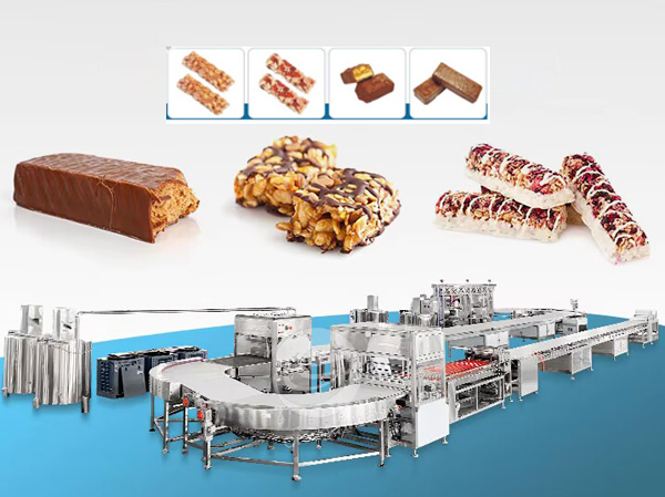 Automatic chocolate bar production line manufacturer