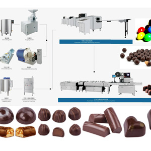 Chocolate production line