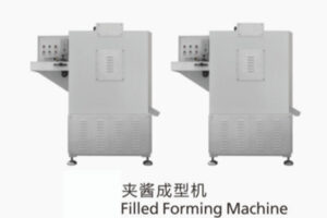 Bubble chewing gum filled forming machine