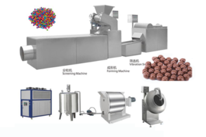 Automatic chocolate bean production line manufacturer