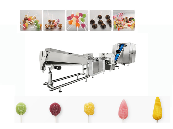 Die formed lollipop candy production line manufacturer