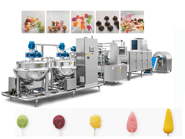 Fully automatic lollipop production line manufacturer