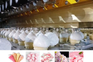 Automatic dopositing marshmallow making machine manufacturer